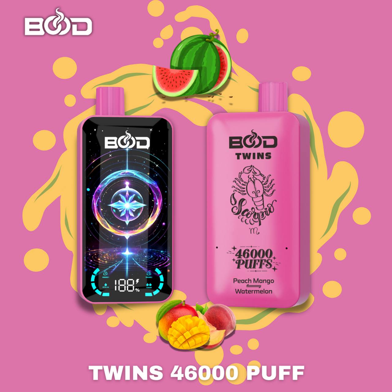 Puff bood twins double gout 46k 5%