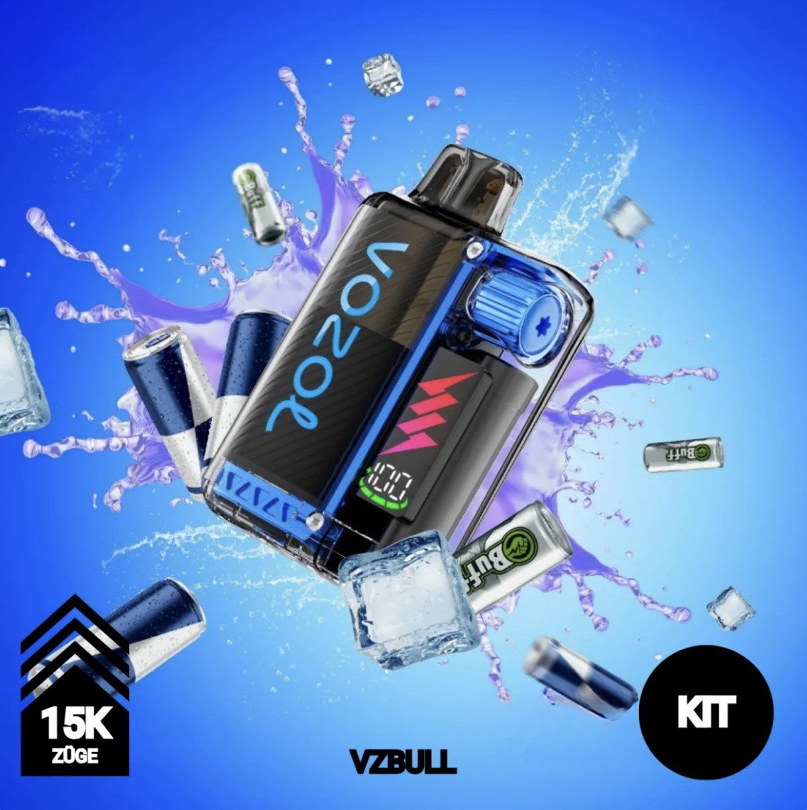 Puff vozol 15k rechargeable 2%