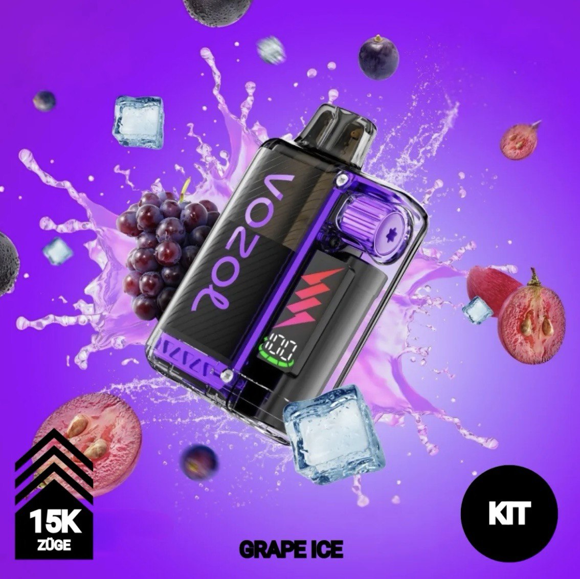 Puff vozol 15k rechargeable 2%