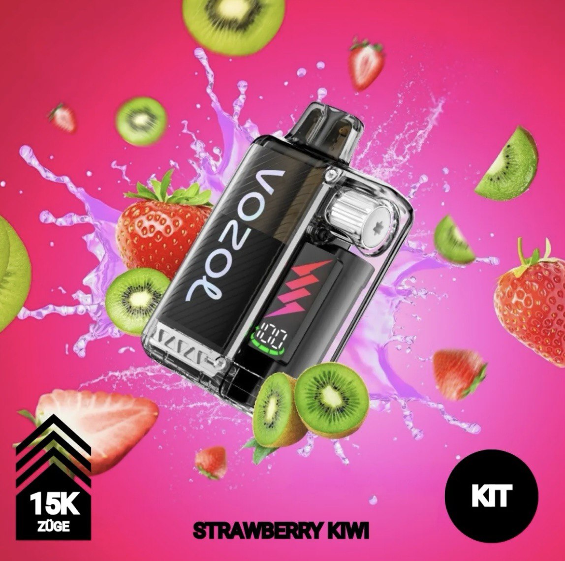Puff vozol 15k rechargeable 2%