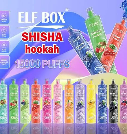 Puff shisha elf box 15k 0%