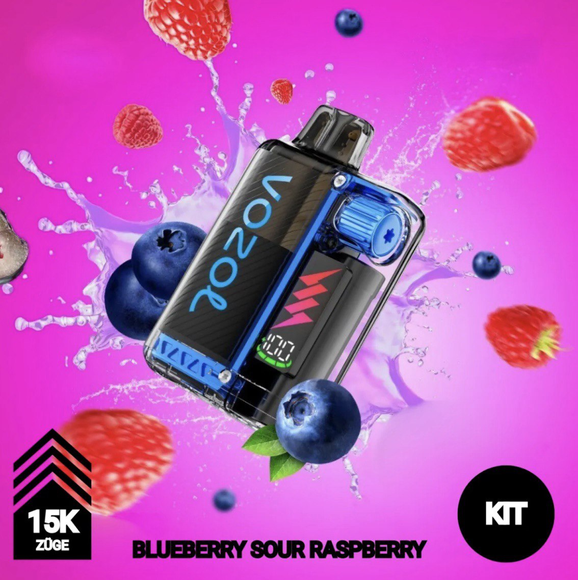 Puff vozol 15k rechargeable 2%