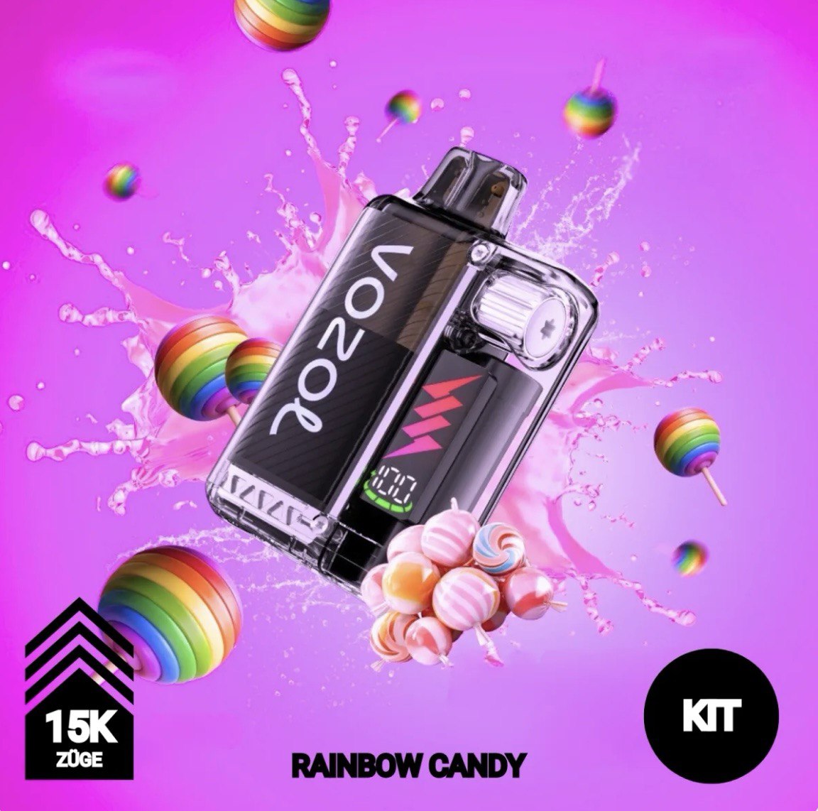 Puff vozol 15k rechargeable 2%
